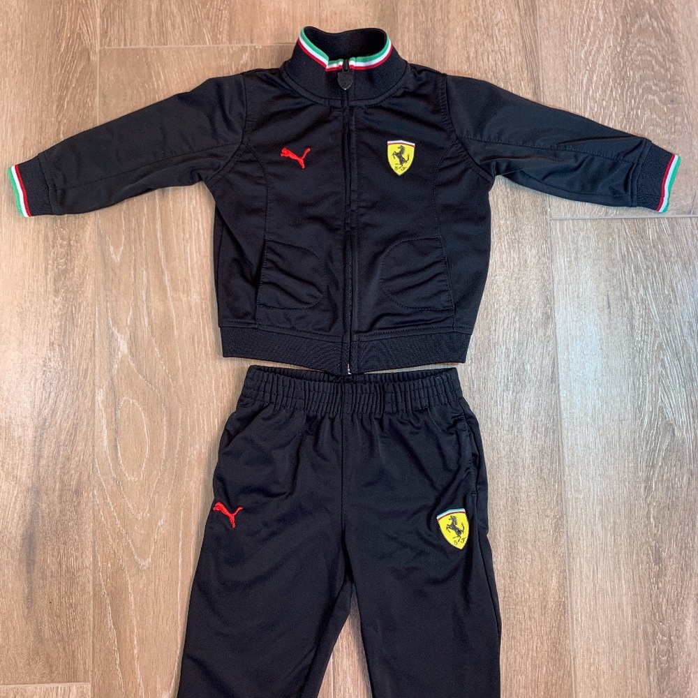 Puma Official Ferrari Track Suit - 12 months